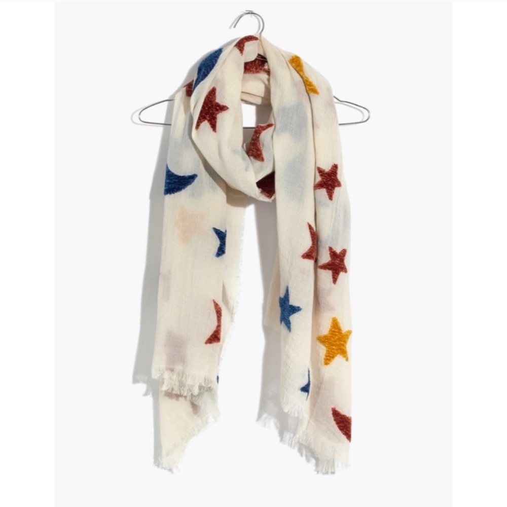 NWOT - Madewell starry night chenille scarf